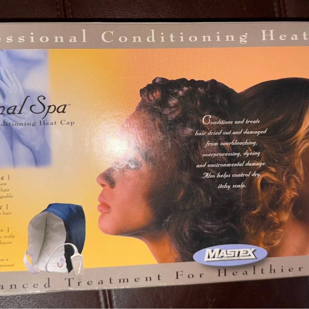 Thermal Spa Conditioning Heat Cap - Dark Blue